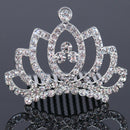 Kids Girls Princess Hair Comb Party Crown Headband Crystal Hair AccessoriJB C Gw
