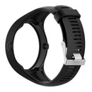 Watchband Replacement for Polar M200 Smart Watch with Buckle(Black)