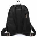 Casual Oxford Backpack Women Black Waterproof School Bags for Teenage Girls M9S2