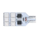 2pcs RGB 12SMD 5050 Car LED Light Auto Reading Wedge Light Remote Control