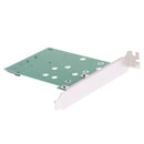 M.2 MSATA to SATA 3.0 SSD Adapter 2-in-1 Card Support NGFF B-Key 22x60mm