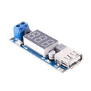 DC-DC 4.5-40V to 5V 2A Step-down LED Voltmeter USB Buck Voltage Converter M F4H3