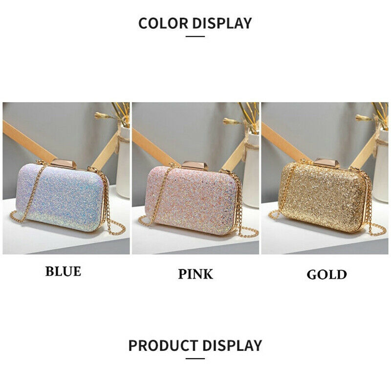 Women Evening Bag Wedding Party Bag Diamond Rhinestone Clutches Crystal Bli F7X4