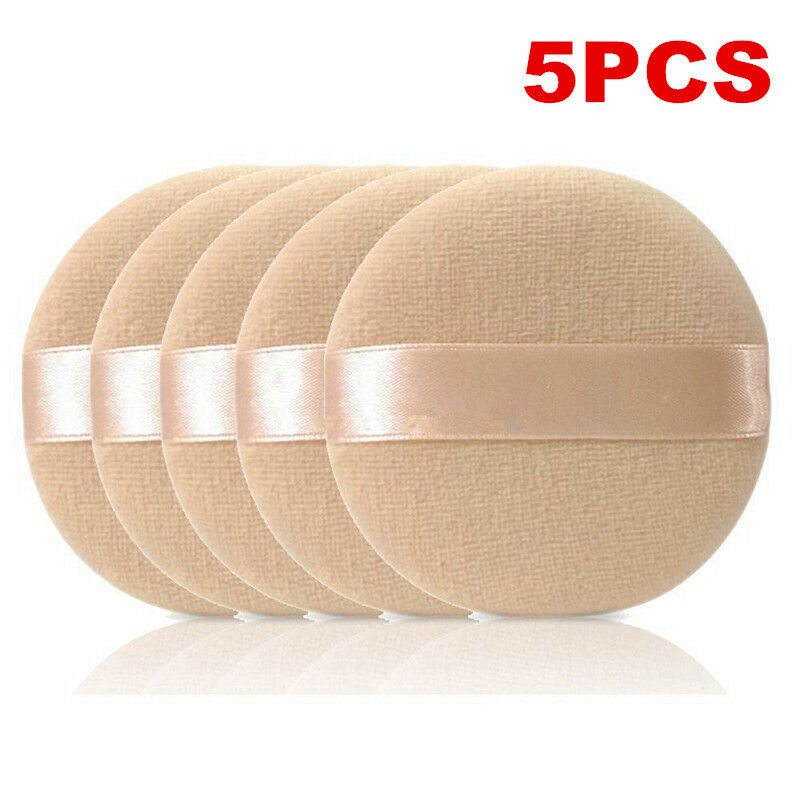5X Beauty Facial Sponge Powder Puff Pads Face Foundation Makeup Cosmetic Tool UK