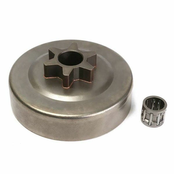 3/8 inch 6T Clutch Drum Chain Saw Sprocket + Bearing for STIHL 023 025 MS23