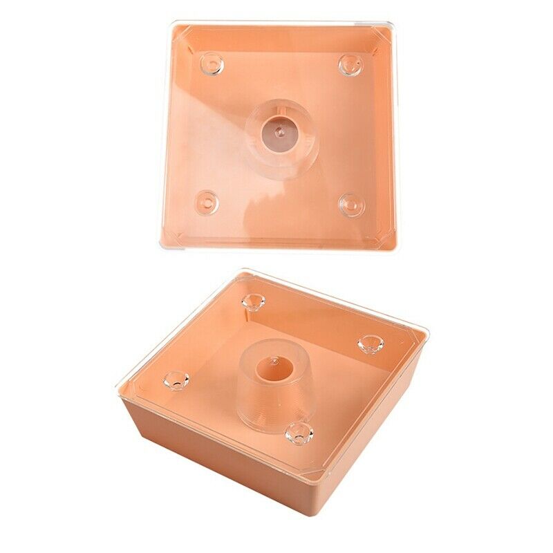 Square Bee Feeder Plastic Rapid Bee Water Feeder, Round Hive Top, Beekeepin