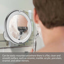10X Magnifying Lighted Vanity Makeup Mirror With Natural White Led, 360 Deg