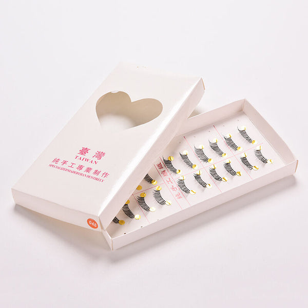 New 10 pairs/lot Half/ Mini /Corner Winged False eyelashes Cute eye lashes AC22