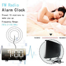 Digital Alarm Clock Radio, FM Radio Alarm Clock, USB Port for Charging, Lar