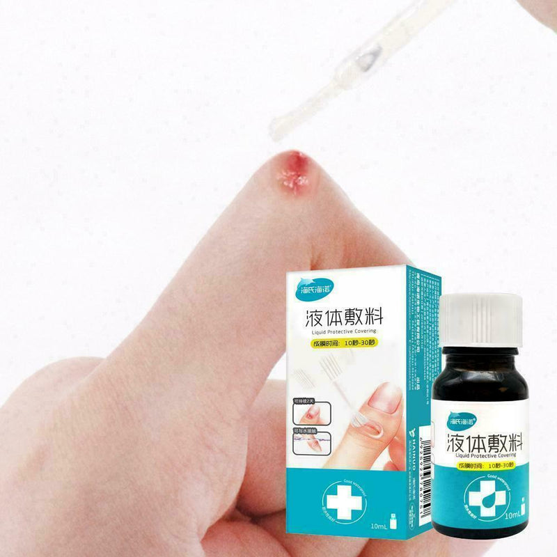 10ml First Aid Waterproof Liquid Bandage For Small Wounds Gel Patch Cut Hea R2H5