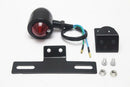 Black Motorcycle Brake Stop Turn Light Lamp Blinker Mounting Kit