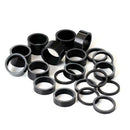 5pcs/set 28.6mm Carbon Fiber Washers MTB Bike Bicycle Headset Stem Spacers