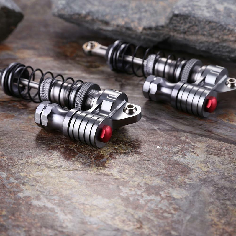 2pcs 100mm Metal Shock Absorber for 1/10 RC Rock Crawler Traxxas Hsp Redcat