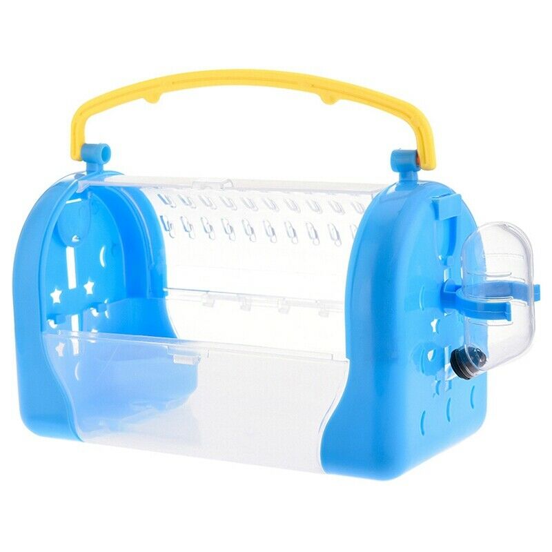 2X(Hamster Cage With Strap Portable Take Out Small Pets Box Bag Breathable