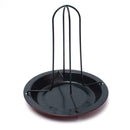 Chicken Roaster Roasting Tray Rack Bake Pan Vertical 1PC Upright HOT BBQ I8 E2U4