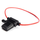 5x 30A 6V-36V Mini Waterproof Amp In Zine Stanard Blade Type Fuse Holder Auto 3C
