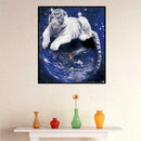 Tiger 5D Round Diamond Painting Embroidery DIY Cross Stitch Home Decor Gift
