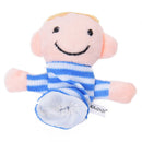 Story Time Finger Puppets - 10 pcs Velvet Animal and 6 pcs Soft Plush Famil M8M2