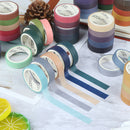 5pcs/set Rainbow Scrapbooking Paper Decor Stationery Office Supplies Sticke_