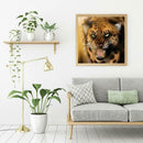5D DIY Full Drill Diamond Painting Fierce Tiger Cross Stitch Embroidery Kit