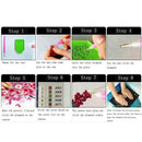 4 Pack 5D Diy Diamond Painting By Number Kits Full Drill Four Seasons Lands I4H3