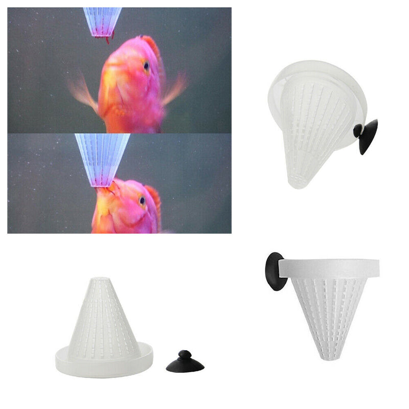 4pcs Automatic Fish Tank Tapered Shrimp Floating Multifunctional Red Worm Feeder