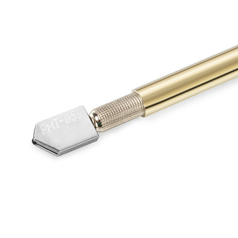 1* Heavy Duty Professional Glass Cutter Diamond Tip Antislip Handle Cutting Tool