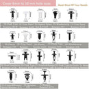 455 Pcs Car Retainer Clips Kit with Fastener Remover, for BMW Benz Mazda GM