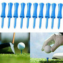 Plastic Castle Golf Tees   Blue Colours    One Sizes 68mm  10Pcs New Fast Gift G