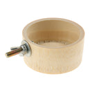 2pcs Bamboo Feeder To Hamster/Chinchillas/Guinea