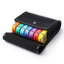 1Pc 28 Squares Weekly 7 Days Tablet Pill Box Holder Medicine Storage Organi