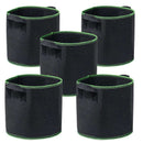 Grow Bags 5-Pack 7 Gallon Aeration Fabric Pots Container with Aeration Fabr