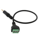 3.5mm 3 Pin 3 Pin Screw Terminal Pin Cable
