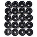 20pcs 17mm Wheel Lug Nut Bolt Cap Dust Cover+Hook Kit Fit For VW Volkswagen VCFD