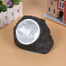 Outdoor Garden Solar Powered LED Light Stone Landscape Lawn Lamp Decorative