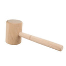 Wood Hammer Leather Carving Hammer Printing Tool Diy Craft Cowhide Punch Se