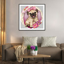 5D DIY Full Drill Diamond Painting Dog Cross Stitch Mosaic Craft Kit Decor