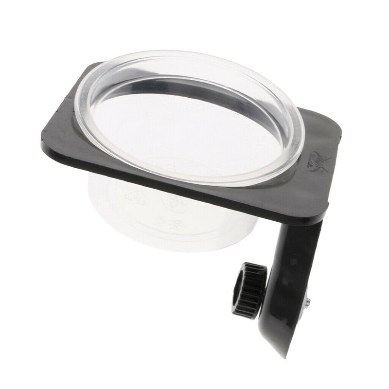 2 Pcs Durable Reptiles Lizard Suction Cup Feeder Food Water Bowl Breeding