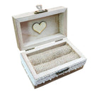 Wooden Proposal Engagement Gift Holder Ring Box Novelty Decor Decorative Wedding