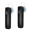 2x Bluetooth sports headphones HIFI with Microphone for Smart Phones Black