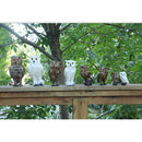Vivid Xmas Decor Artificial Owl Feathered Bird Tree Ornaments Brown HOT