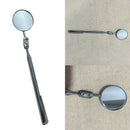 6x Stainless Steel Telescopic Inspection Round Mirror Car Extending Vie TEV