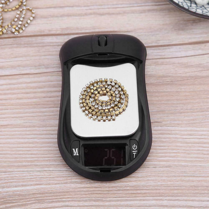 Portable LCD Display Mouse Scale Digital High Precision Jewelry Scale Tools