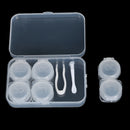 3 Pairs Contact Lens Case Myopia Glasses Mate Box Cosmetic Contact Storage B Hn