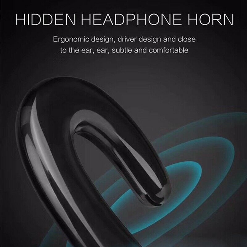 S103 Wireless Bluetooth Ear Hook Stereo Clip Earphone Headset For Smart Pho D8S7