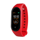 4X(M4 Smart Band Wristband Health Heart Rate Blood Pressure Health Rate MonG6S9)