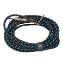 Bass Guitar Cable 5m Right Angle 6.35mm TS to Straight Plug Mixer Amplifier