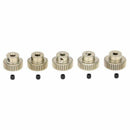 5pcs 64DP 3.175mm 31T 32T 33T 34T 35T Pinion Motor Gear Set for 1/10 RC Car