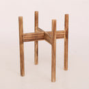 Plant Stand Solid Wood Nordic Style Indoor Flower Pot Holder Home Decor Modern