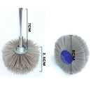 7Pcs Nylon Grinding Head Polishing Wheel for Semi Finished Wood Root Carvin